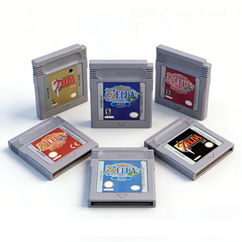 Gaming Console Zelda - Zelda GBC Card 16 Bit Video