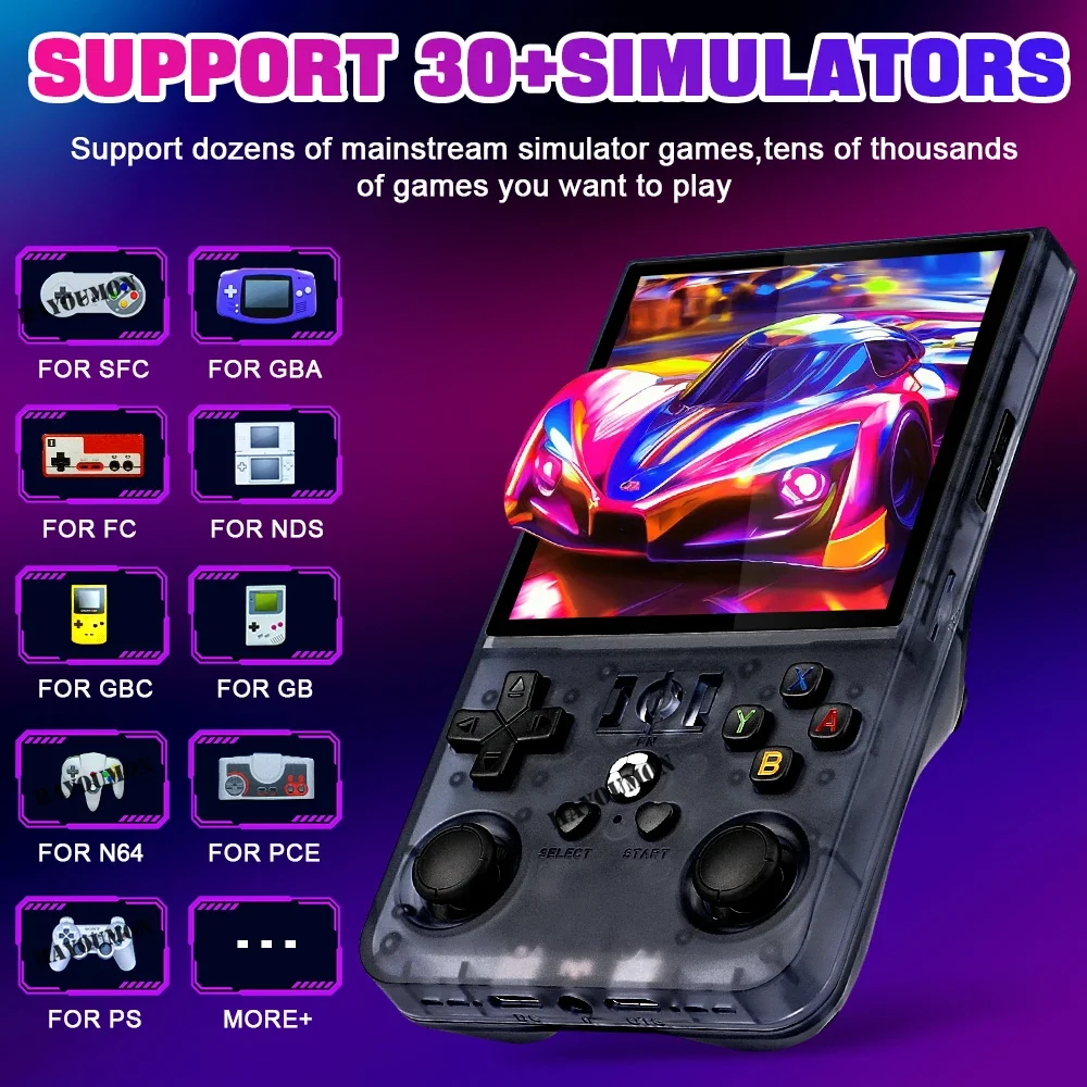 Gaming Console R36 - NEW R36MAX Handheld Retro Game Console