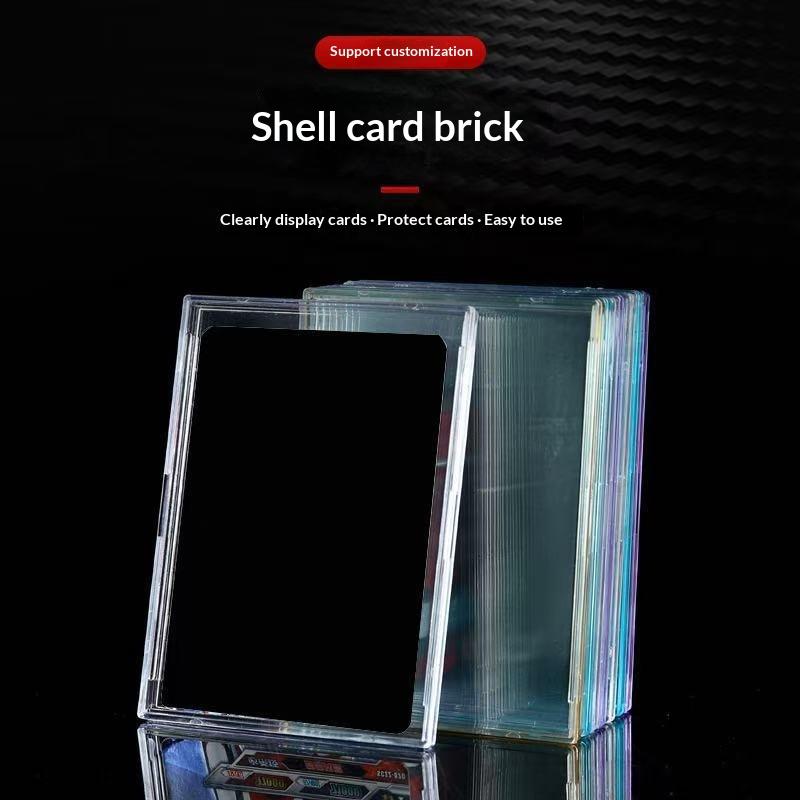 Gaming Card Holder - Clear Acrylic Card Holder Snap Type