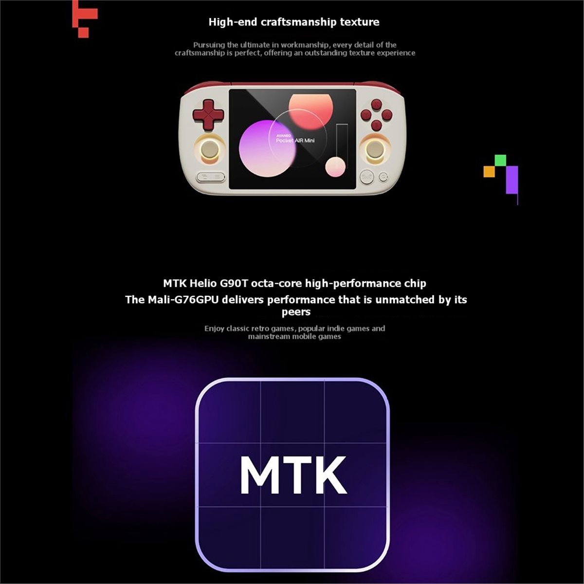 ■★New Arrival Fashion  AIR Min - đánh giá và giá Gaming Console Handheld Android