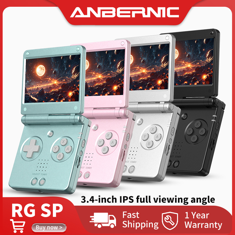 Anbernic RG SP Flip Retro Hand - đánh giá và giá Gaming Console Sale