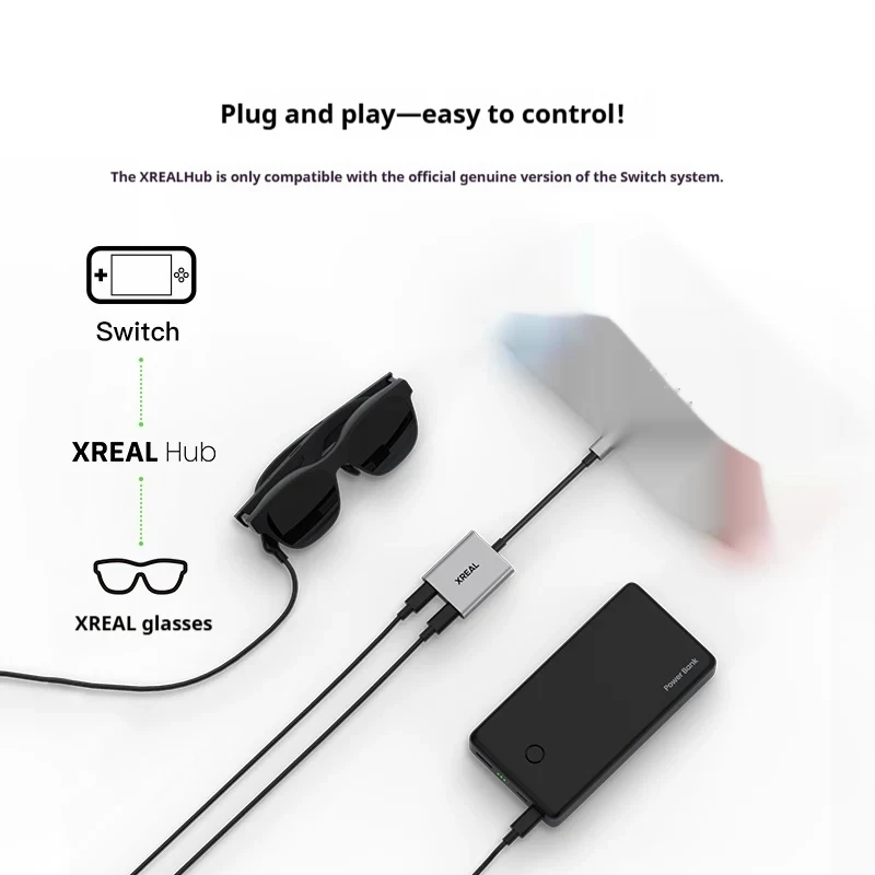 XREAL Hub USB-C Adapter for AR - đánh giá và giá Gaming Console Rog