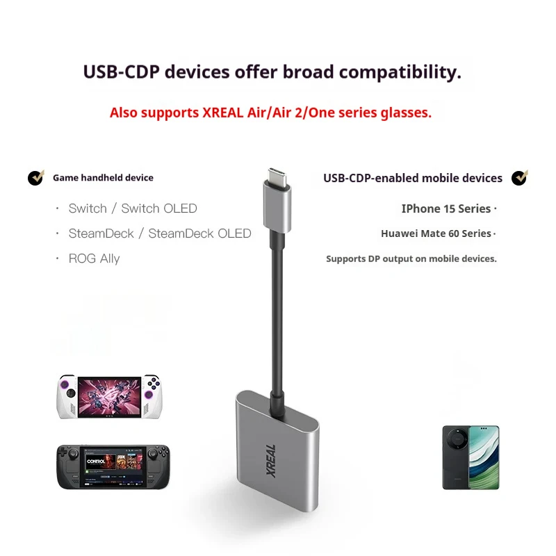 XREAL Hub USB-C Adapter for AR - đánh giá và giá Gaming Console Rog