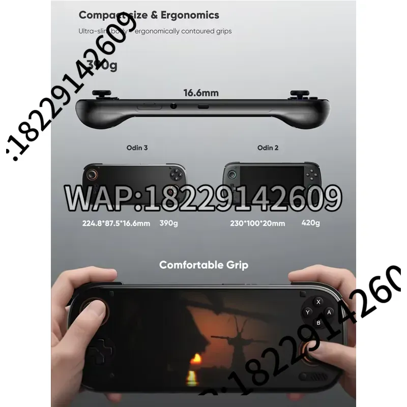AYN Odin 3 Gaming Console Hand - đánh giá và giá Gaming Console Free