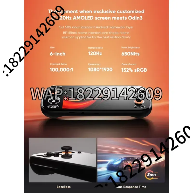 AYN Odin 3 Gaming Console Hand - đánh giá và giá Gaming Console Free