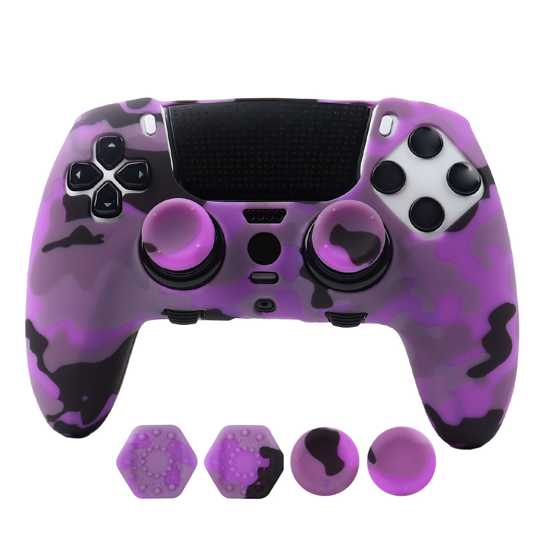 Camouflage Anti-Slip Silicone  - đánh giá và giá Sony Controller Dualsense Edge