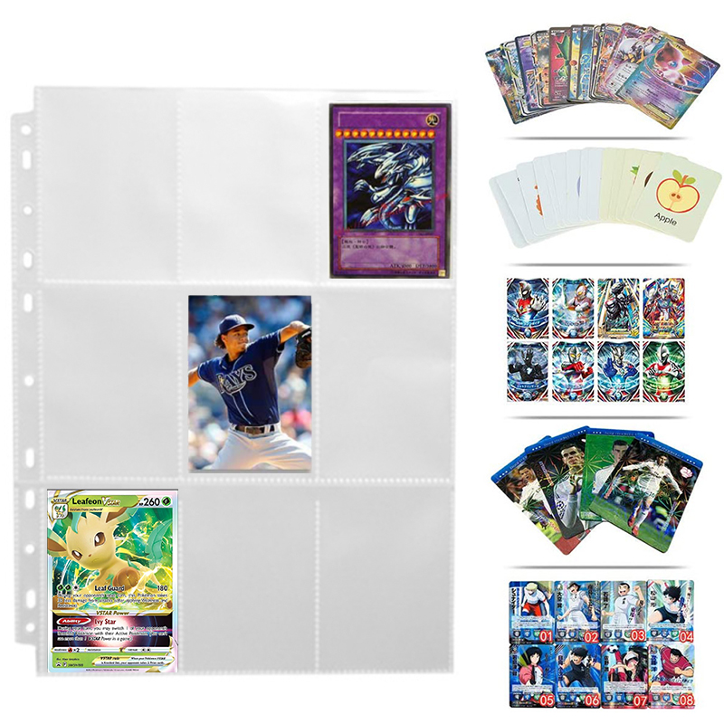 50pcs 9 Pocket Trading Gaming  - đánh giá và giá Gaming Card Holder