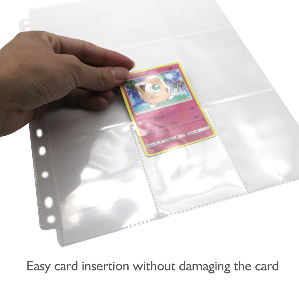 50pcs 9 Pocket Trading Gaming  - đánh giá và giá Gaming Card Holder