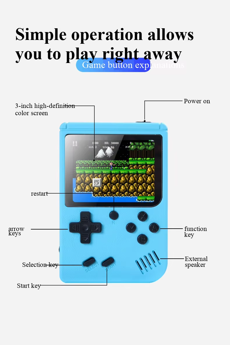 400 In 1 MINI Games Handheld G - đánh giá và giá Gaming Console Sale