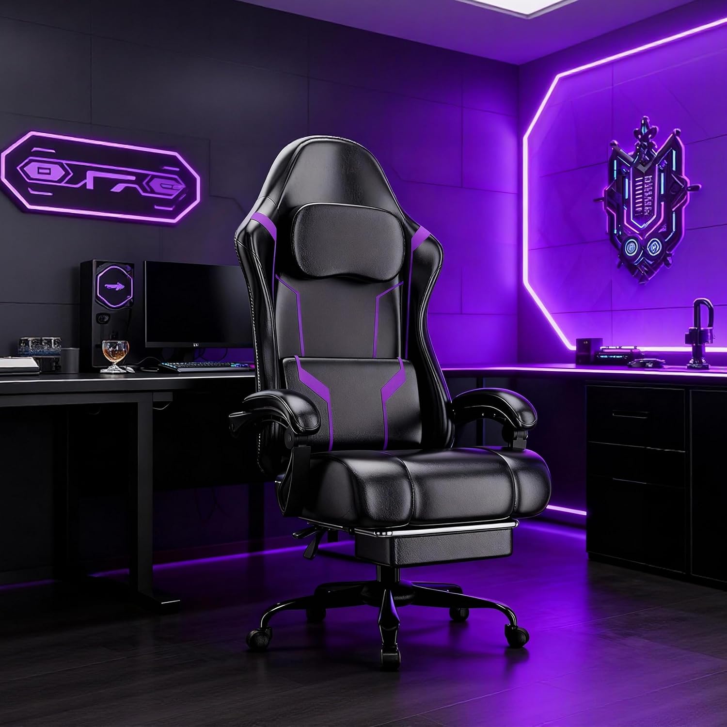 Ergonomic Gaming Chair with Po - đánh giá và giá Gaming Chair Cushion