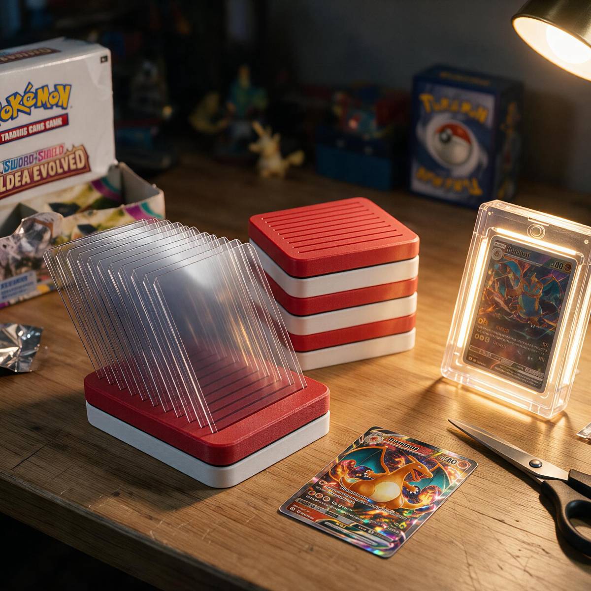 Desktop PLA Card Display Frame - đánh giá và giá Gaming Card Holder