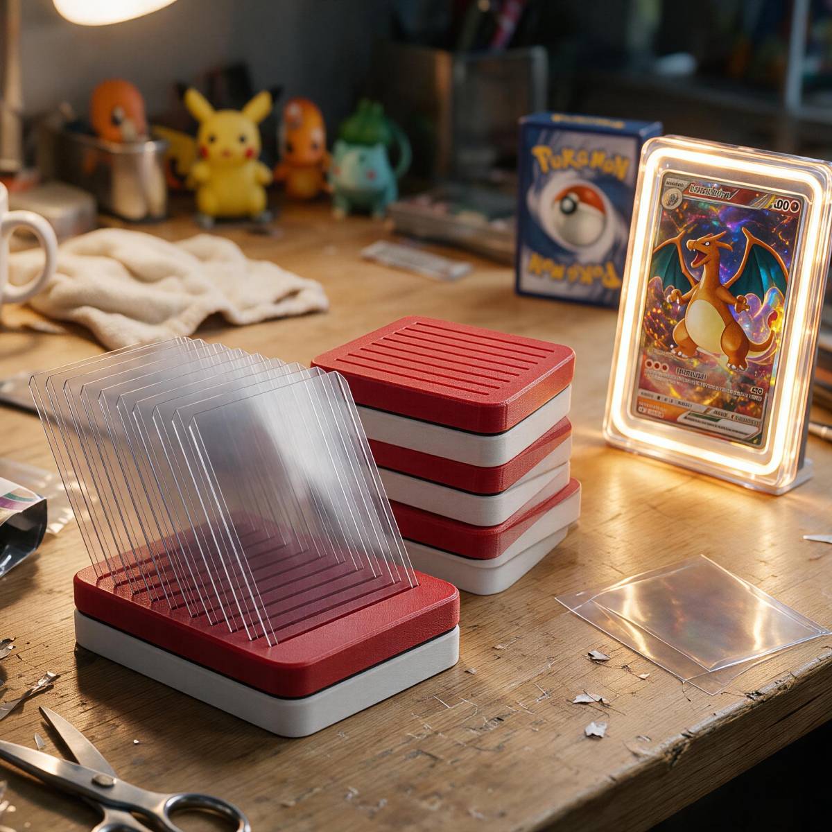 Desktop PLA Card Display Frame - đánh giá và giá Gaming Card Holder
