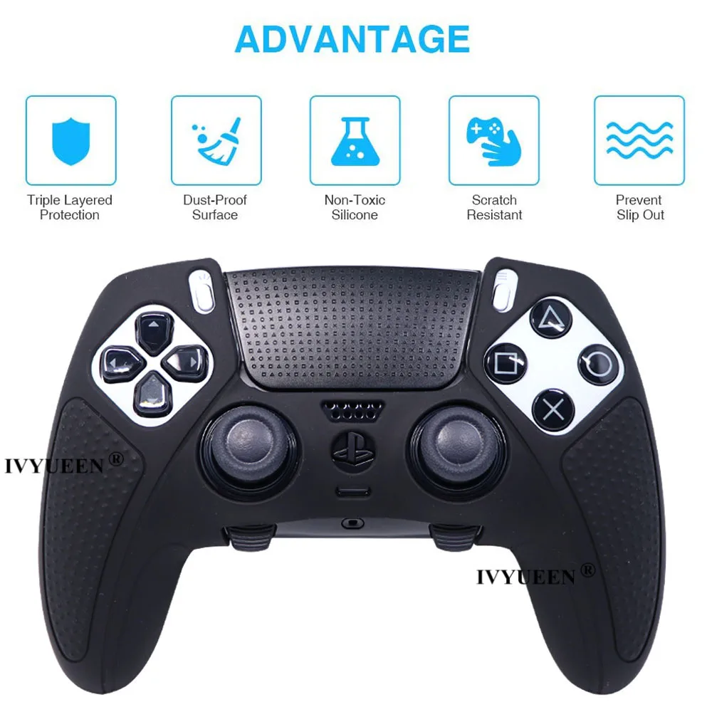 IVYUEEN Soft Rubber Silicone C - đánh giá và giá Sony Controller Dualsense Edge