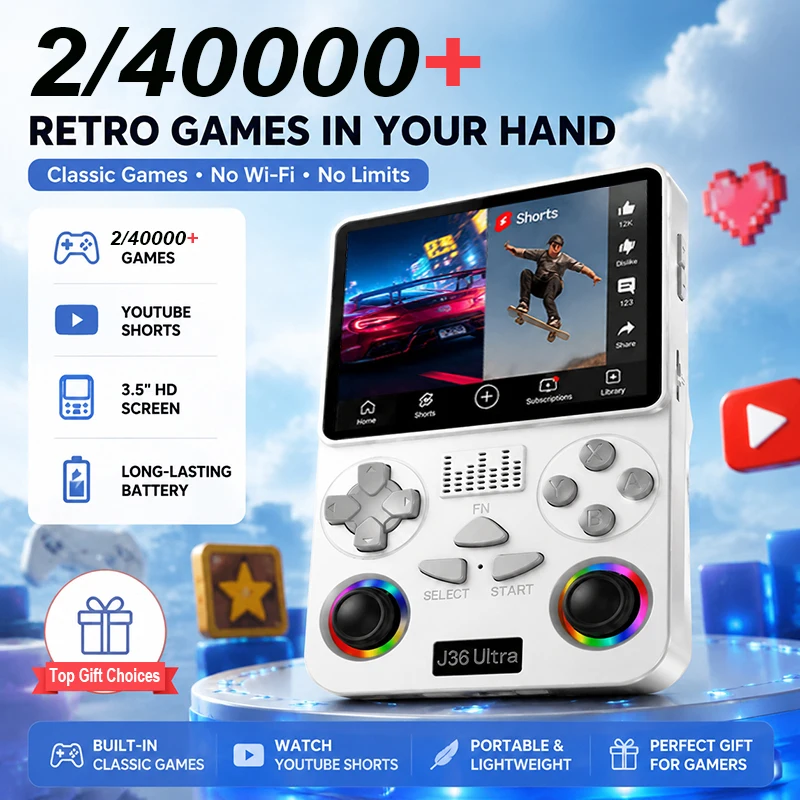J36 Ultra Portable Handheld Ga - đánh giá và giá Gaming Console R36
