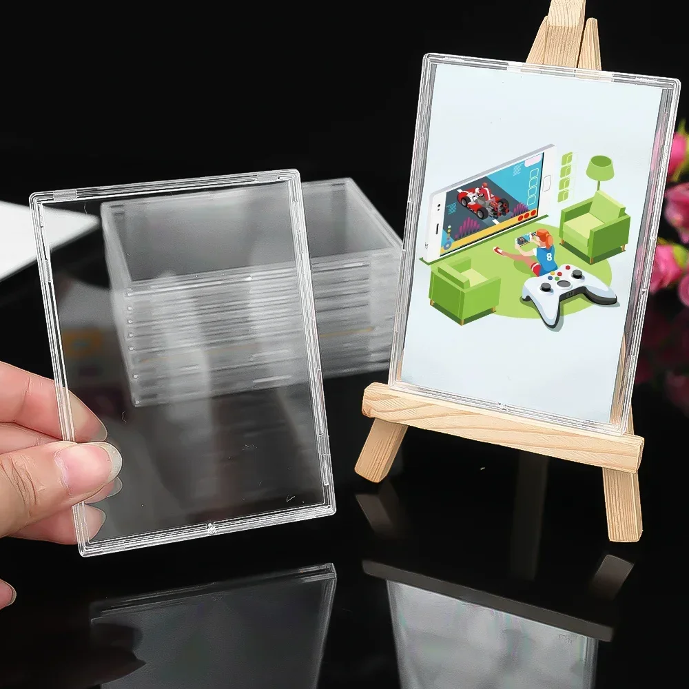 Clear Acrylic Card Holder Snap - đánh giá và giá Gaming Card Holder