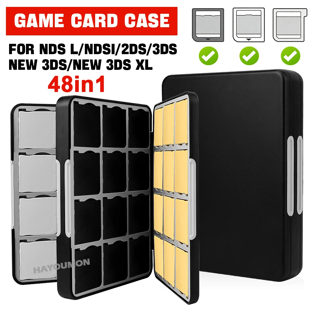 48 IN 1 Game Card Storage Case - đánh giá và giá Gaming Card Holder