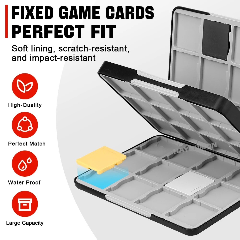48 IN 1 Game Card Storage Case - đánh giá và giá Gaming Card Holder