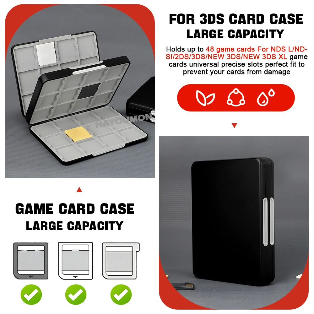 48 IN 1 Game Card Storage Case - đánh giá và giá Gaming Card Holder