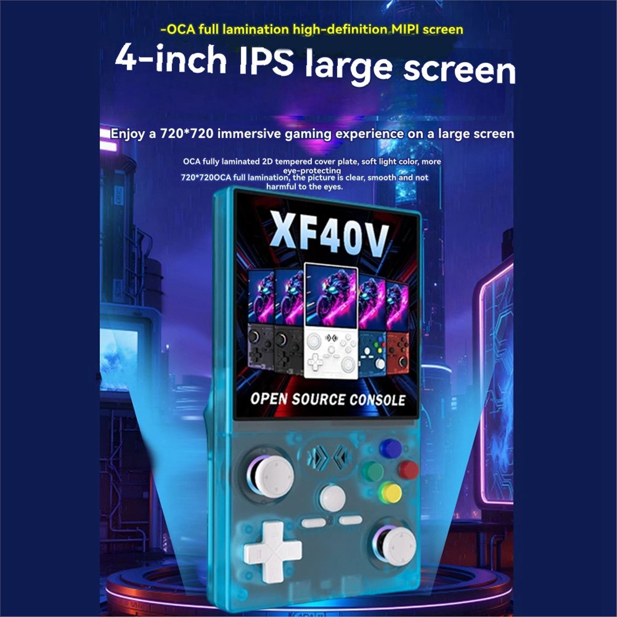 A86G NEW XF40V Retro Handheld  - đánh giá và giá Gaming Console Handheld Retro