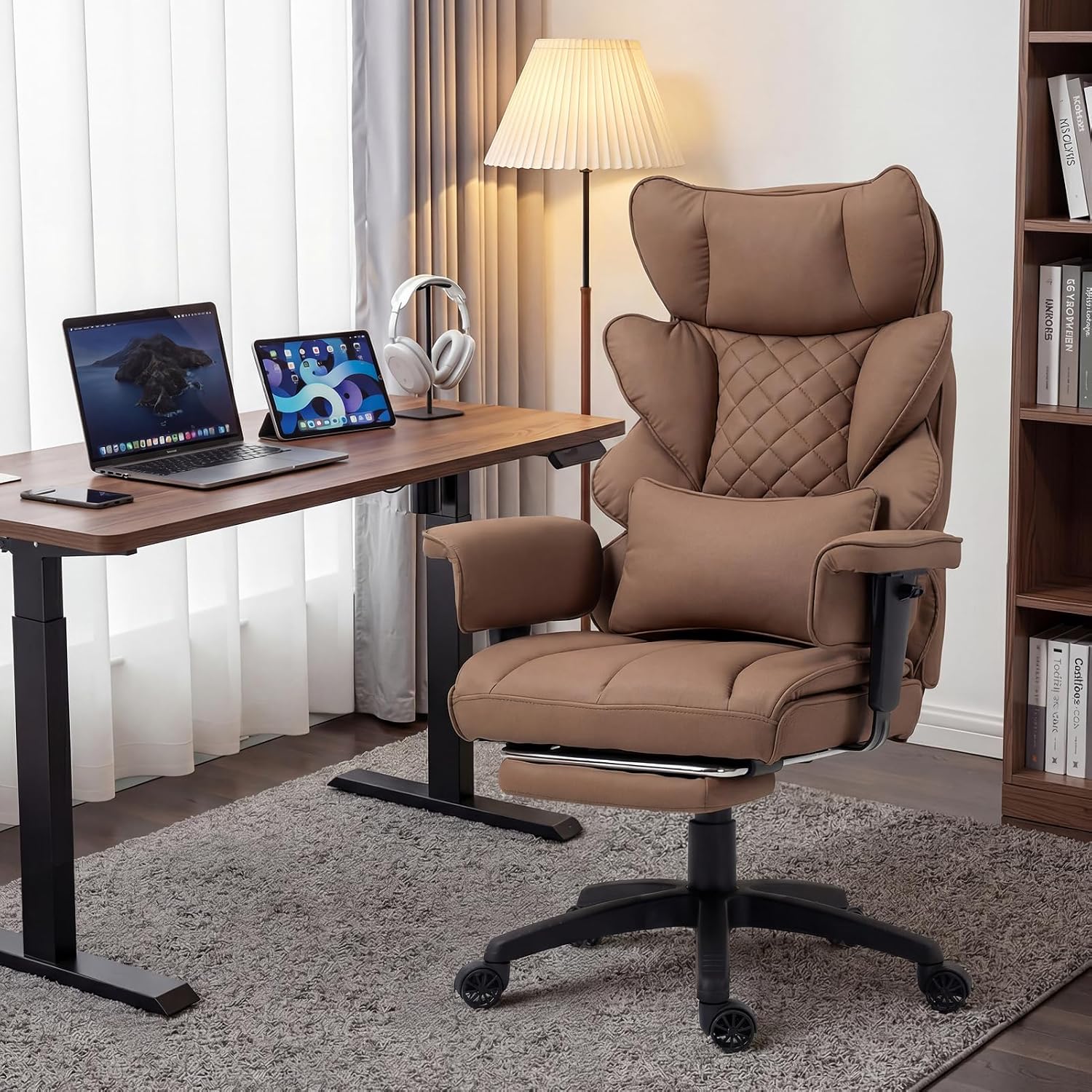 Big and Tall Office Chair with - đánh giá và giá Gaming Chair Cushion