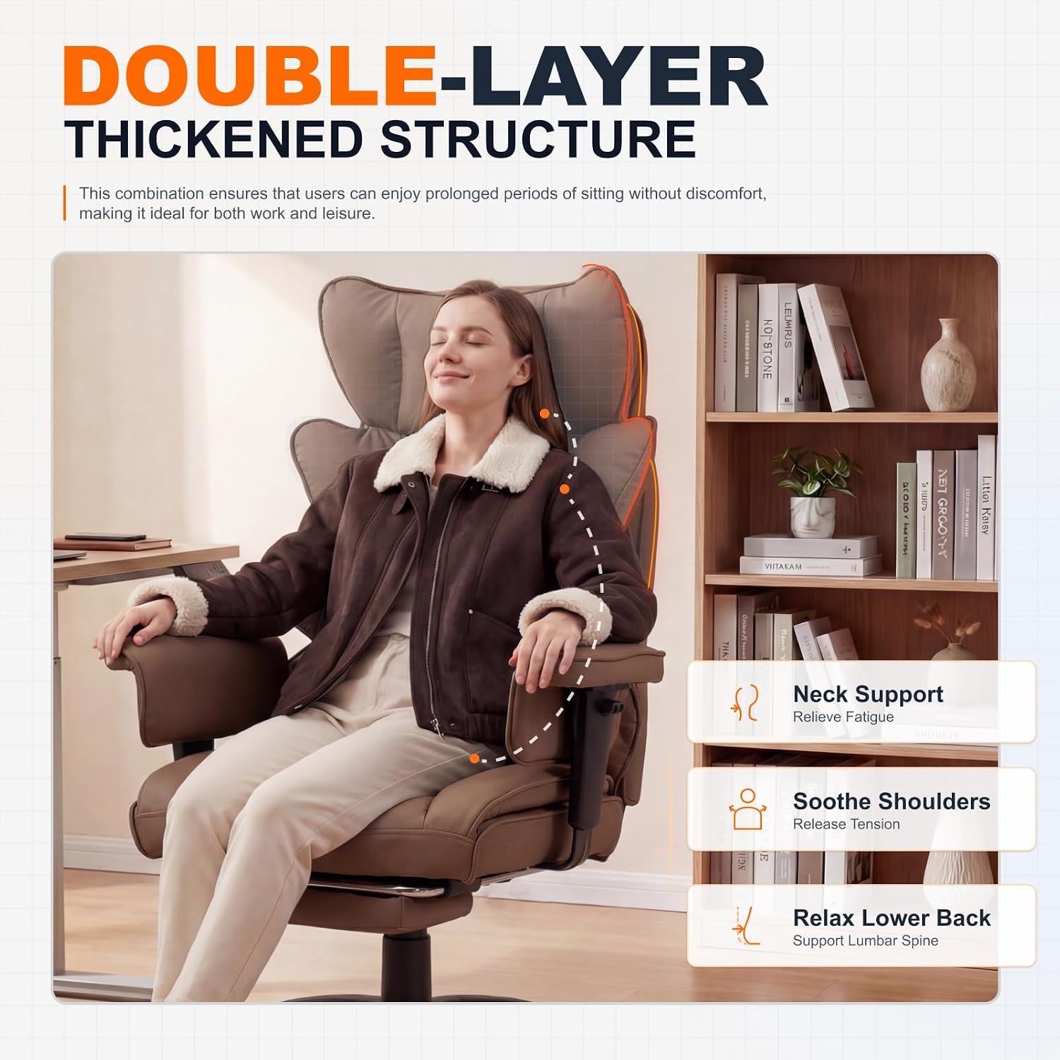 Big and Tall Office Chair with - đánh giá và giá Gaming Chair Cushion