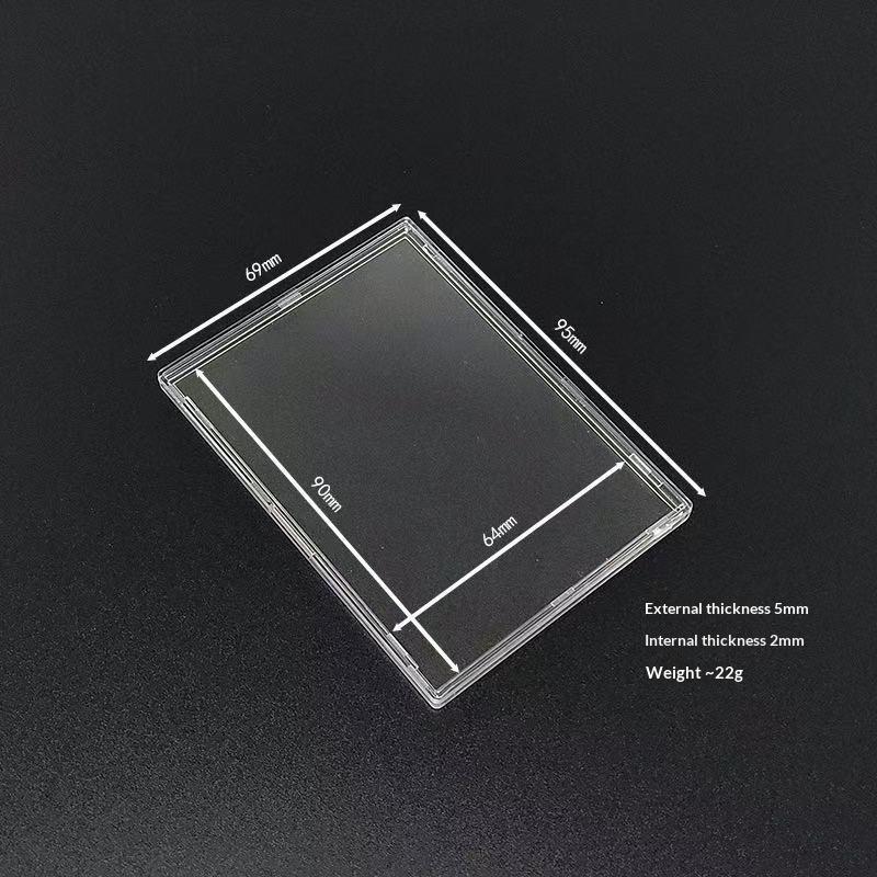 Clear Acrylic Snap Card Holder - đánh giá và giá Gaming Card Holder