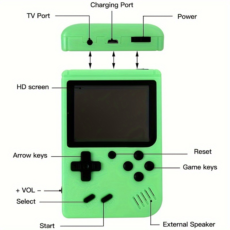 Retro Mini Di Động Cầm Tay Vid - đánh giá và giá Gaming Console Sale