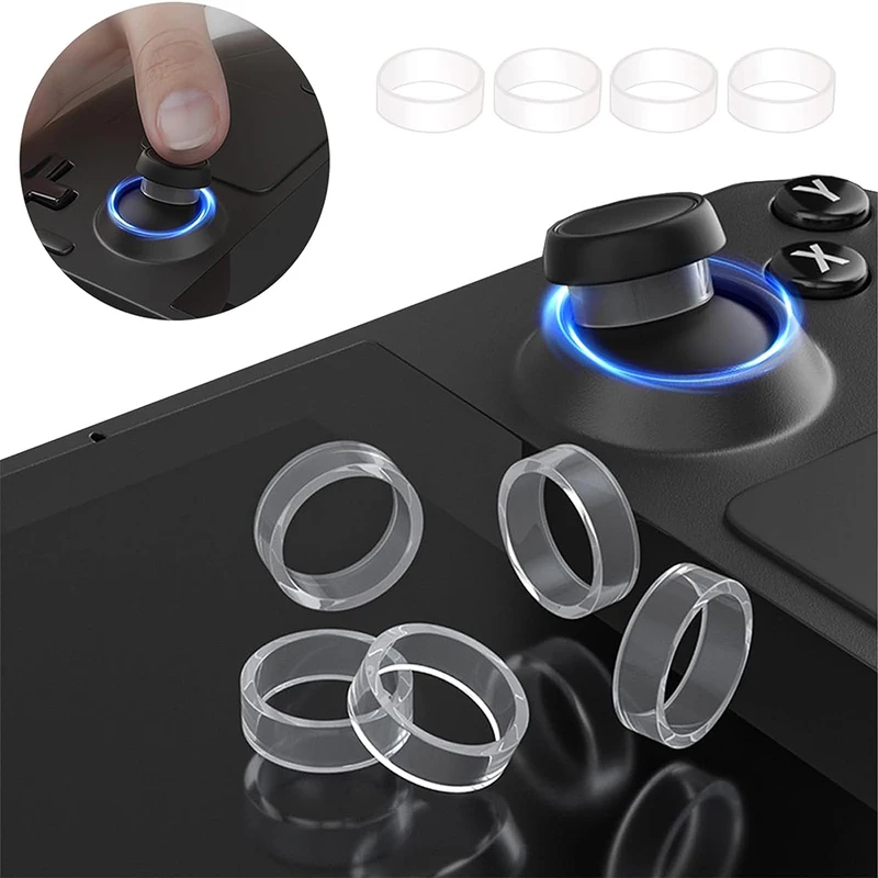 8Pcs Elastic Silicone Joystick - đánh giá và giá Gaming Console Rog