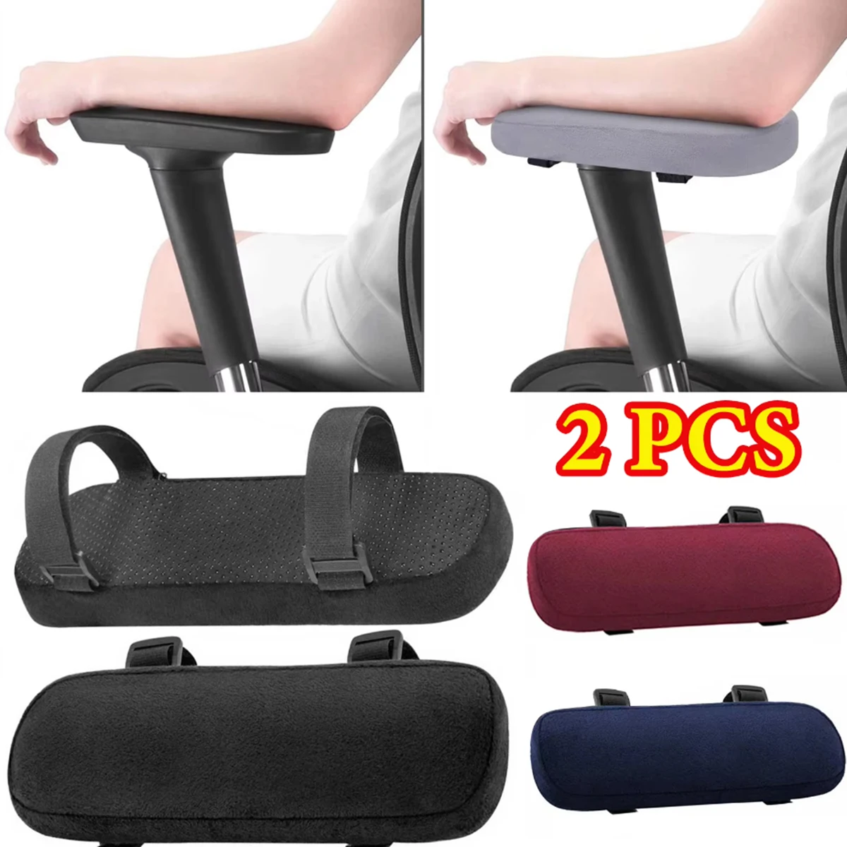 1/2PCS Soft Armrest Cushion PP - đánh giá và giá Gaming Chair Cushion