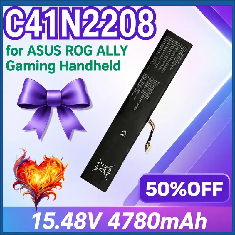 New C41N2208 4780mAh 15.48V Ha - đánh giá và giá Gaming Console Rog